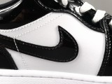 Nike Air Jordan Retro 1 Low Concord  AJ1 Unisex Patent Leather Basketball Sneakers Shoes