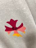 Chrome Hearts Cracked Sanskrit Cross Print Short Sleeve Unisex Retro Old Street Casual T-shirts