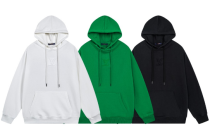 Louis Vuitton Unisex Classic 3D Convex Embossing Logo Gradient Pullover Casual Cotton Hoodies Sweatshirts