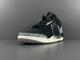 Jordan Air Jordan 3 Off Noir Unisex Basketball Sneakers Shoes