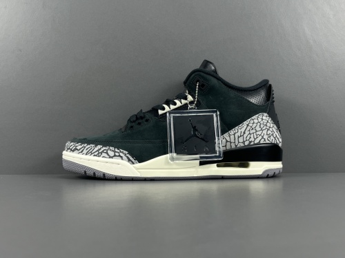 Jordan Air Jordan 3 Off Noir Unisex Basketball Sneakers Shoes