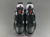 Jordan Air Jordan Air 4 Bred Reimagined Men Basketball Sneakers Shoes