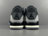 Jordan Air Jordan 3 Off Noir Unisex Basketball Sneakers Shoes