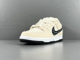 Albino & Preto X  Nike  SB Dunk Low Pro Pearl White Fashion Unisex Casual Sneakers Street Sports Board Shoes