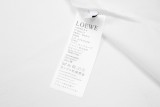 Loewe Pocket Dimensional Embroidered Short Sleeves Unisex Cotton Casual T-shirts