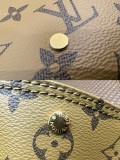 Louis Vuitton M46816 ATLANTIS Handbag Full Monogram Pattern Hand Bag Yellow Sizes:17*17*17CM