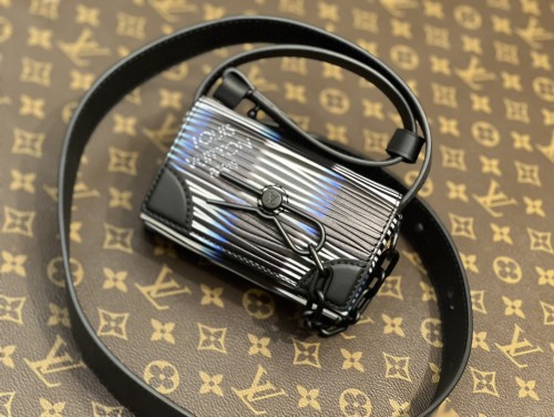 Louis Vuitton M82817 MICRO STEAMER Handbag Epi XL Damier Pattern Hand Bag Sizes:13*8*4.5CM