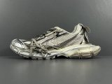 Balenciaga Track 3XL Mesh Sneakers Unisex Sports Jogging Shoes Champagne