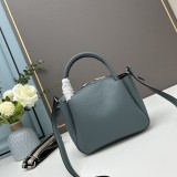 Prada Messenger Bag Fashion Lichee Pattern Crossbody Bag Size:23*21*10CM
