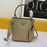 Prada Double Saffiano Cross Pattern Handbag Crossbody Bag Size:21*11*18CM