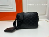 Louis Vuitton Sprinter Hand Bag Monogram Shadow Messenger Bag Sizes:27*4.5*18.5CM