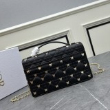 Dior Lady Dior Hand Bag Fashion Cannage Crossbody Bag Handbag Size:24*14*7.5CM