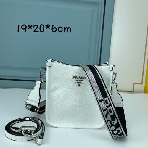 Prada Vintage Tote Bag Fashion Crossbody Bag Handbag Size:19*6*20CM