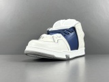 Valentino Open Skate Fashion Casual Sports Shoes Men Street Sneakers Blue