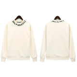 Palm Angels Letter Logo Print Round Neck Pullover Fashion Cotton Sweatshirts