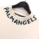 Palm Angels Letter Logo Print Round Neck Pullover Fashion Cotton Sweatshirts