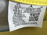Travis Scott  x Jordan Air Jordan 1 Low Canary Unisex Casual Board Shoes Sneakers
