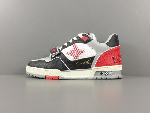 Louis Vuitton Trainer Fashion Low Casual Board Shoes Men Rendering Sneakers