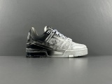 Louis Vuitton Trainer Virgil Abloh Low Sneaker Unisex Casual Monogram Board Shoes