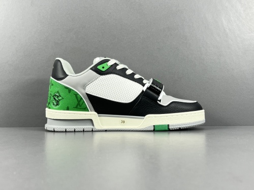 Louis Vuitton Trainer Fashion Low Casual Board Shoes Men Rendering Sneakers