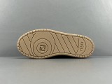 Fendi Match Low Sneakers Unisex Casual Suede Leather Splicing Shoes