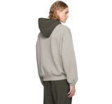FEAR OF GOD ESSENTIALS FOG Hoodie Unisex Splicing Woven Contrasting Edging Sweatshirt