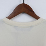 Palm Angels Classic Neckline Letter Logo Short Sleeve Unisex Casual Cotton T-Shirt