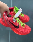 Nike Kobe 6 Reverse Grinch Men Basketball Shoes Strongest Practical Combat Sneakers