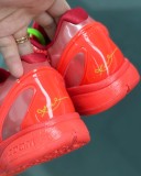 Nike Kobe 6 Reverse Grinch Men Basketball Shoes Strongest Practical Combat Sneakers