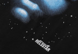 Hellstar Alien Boy Print Casual T-shirt Unisex Cotton Loose Short Sleeve