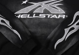Hellstar Vintage Printed Hooded Sweater Unisex Loose Casual Set