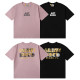 Gallery Dept ART DECO Print T-shirt Unisex Classic Cotton Short Sleeve