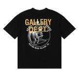 Gellery Dept Skull Creek Print T-shirt Unisex Fashion Casual Short Sleeve