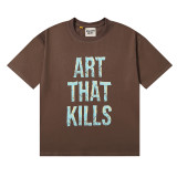 Gellery Dept ART THE KILLS Personalized Printed T-shirt Couple Casual Loose Short Sleeve