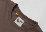 Gellery Dept Letter Printed T-shirt Couple Unisex Loose Cotton Short Sleeve