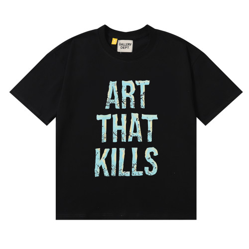 Gellery Dept ART THE KILLS Personalized Printed T-shirt Couple Casual Loose Short Sleeve