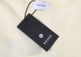Rhude Classic Logo Print T-shirt Unisex Loose Cotton Short Sleeve