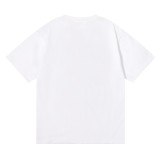 Rhude Vintage Racer Printed T-shirt Couple Loose Cotton Short Sleeve