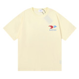 Rhude Of America Minimalist Print T-shirt Unisex Casual Cotton Short Sleeve