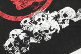 Hellstar Nailed Skull T-shirt Unisex Casual Loose Short Sleeve Tee