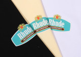 Rhude Racing Crest Print Short Sleeve Couple Cotton Loose T-shirt