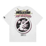 Hellstar Breaking News T-Shirt Couple Casual Cotton Short Sleeve