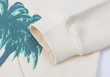 Rhude Coconut Beach Beauty Print Hoodies Unisex Casual Pullover Sweatshirt