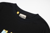 Gallery Dept Letter Logo Print Short Sleeve Unisex Casual Round Neck T-shirt