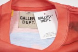 Gallery Dept Beach Logo Print Short Sleeve Unisex Casual Cotton T-shirt
