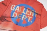 Gallery Dept Beach Logo Print Short Sleeve Unisex Casual Cotton T-shirt