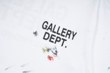Gallery Dept Fashion Graffiti Letter Logo Print T-shirt Couple Loose Cotton Short Sleeve