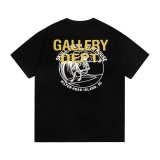 Gallery Fashion Skull Printed T-shirt Unisex Loose Short Sleeve