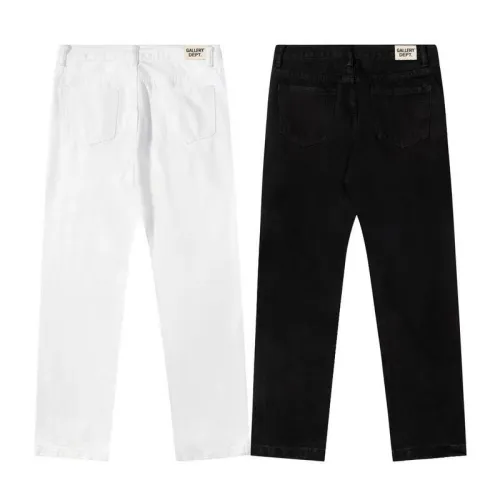 Gallery Dept Fashion Logo Embroidered Straight Leg Jeans