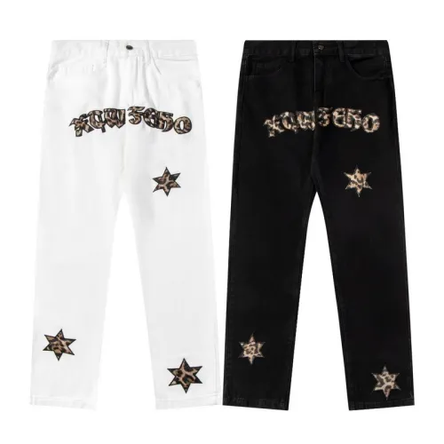 Gallery Dept Fashion Logo Embroidered Straight Leg Jeans